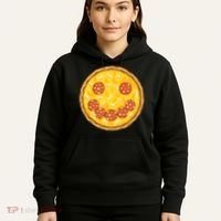 Smiley Pizza Hoodie thumb 5