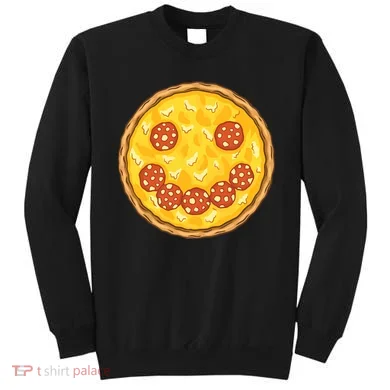 Smiley Pizza Sweatshirt