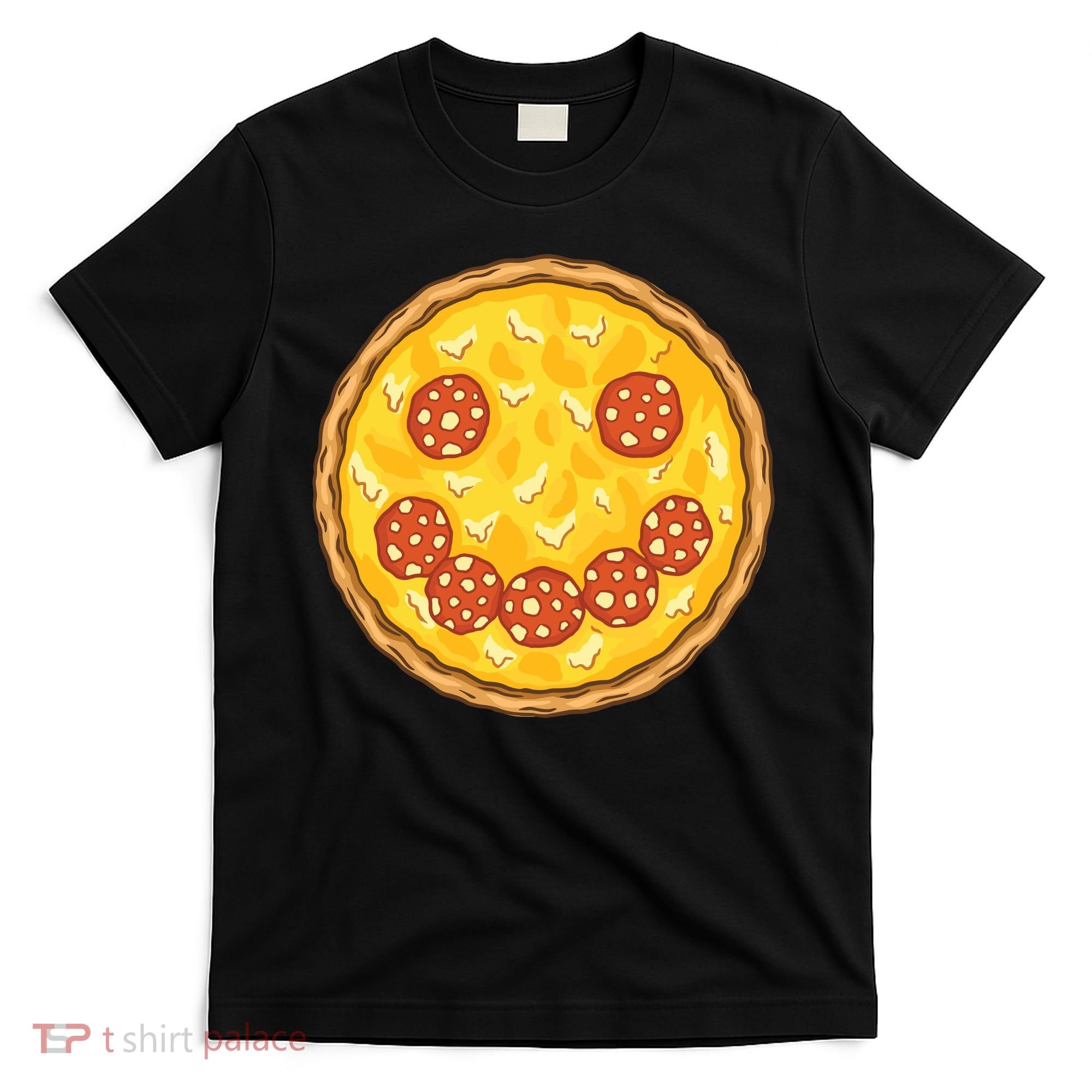 Smiley Pizza T-Shirt