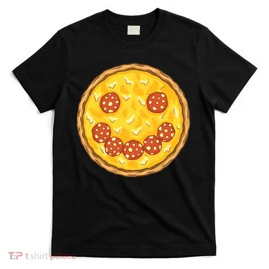 Smiley Pizza T-Shirt