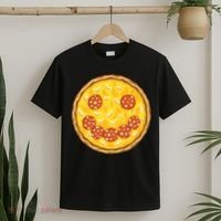 Smiley Pizza T-Shirt thumb 2