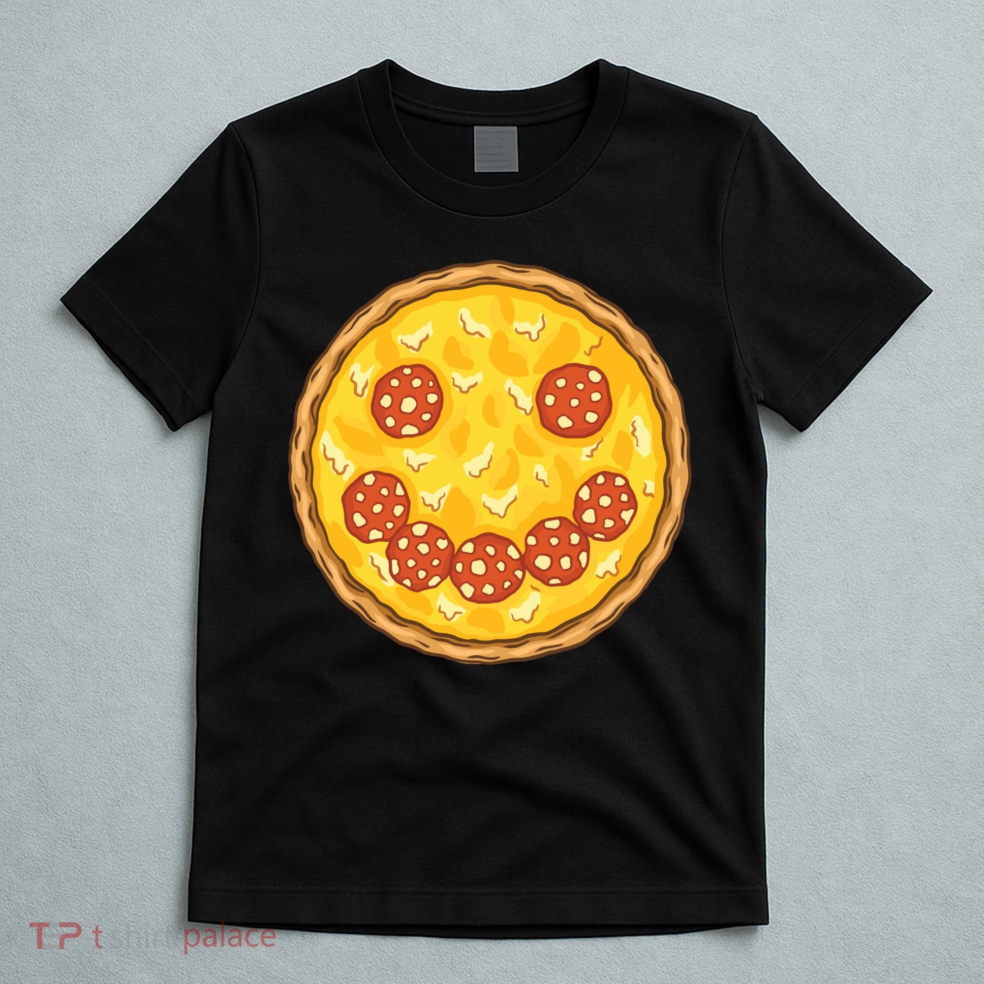 Smiley Pizza T-Shirt