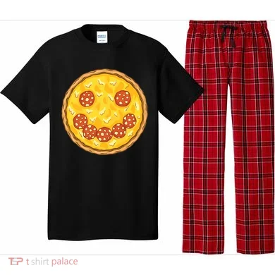 Smiley Pizza Pajama Set