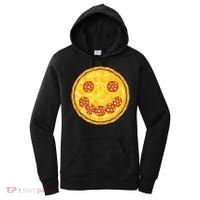 Smiley Pizza Women's Hoodie thumb 0