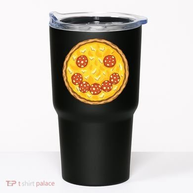 Smiley Pizza Tumbler