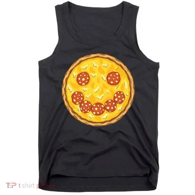 Smiley Pizza Tank Top