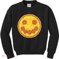 Smiley Pizza Kids Sweatshirt thumb 0