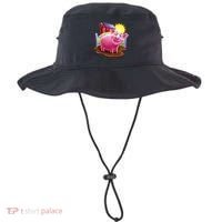 Smiling Farm Pig Bucket Hat thumb 0