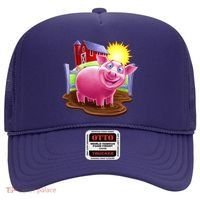 Smiling Farm Pig Hat thumb 0