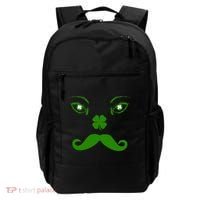 Smiling Irish Eyes Cloverleaf Mustache Backpack thumb 0