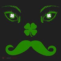 Smiling Irish Eyes Cloverleaf Mustache Hat thumb 2