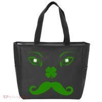 Smiling Irish Eyes Cloverleaf Mustache Bag thumb 0