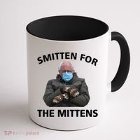 Smitten For The Mittens Bernie Sanders Coffee Mug thumb 1