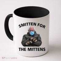 Smitten For The Mittens Bernie Sanders Coffee Mug thumb 0