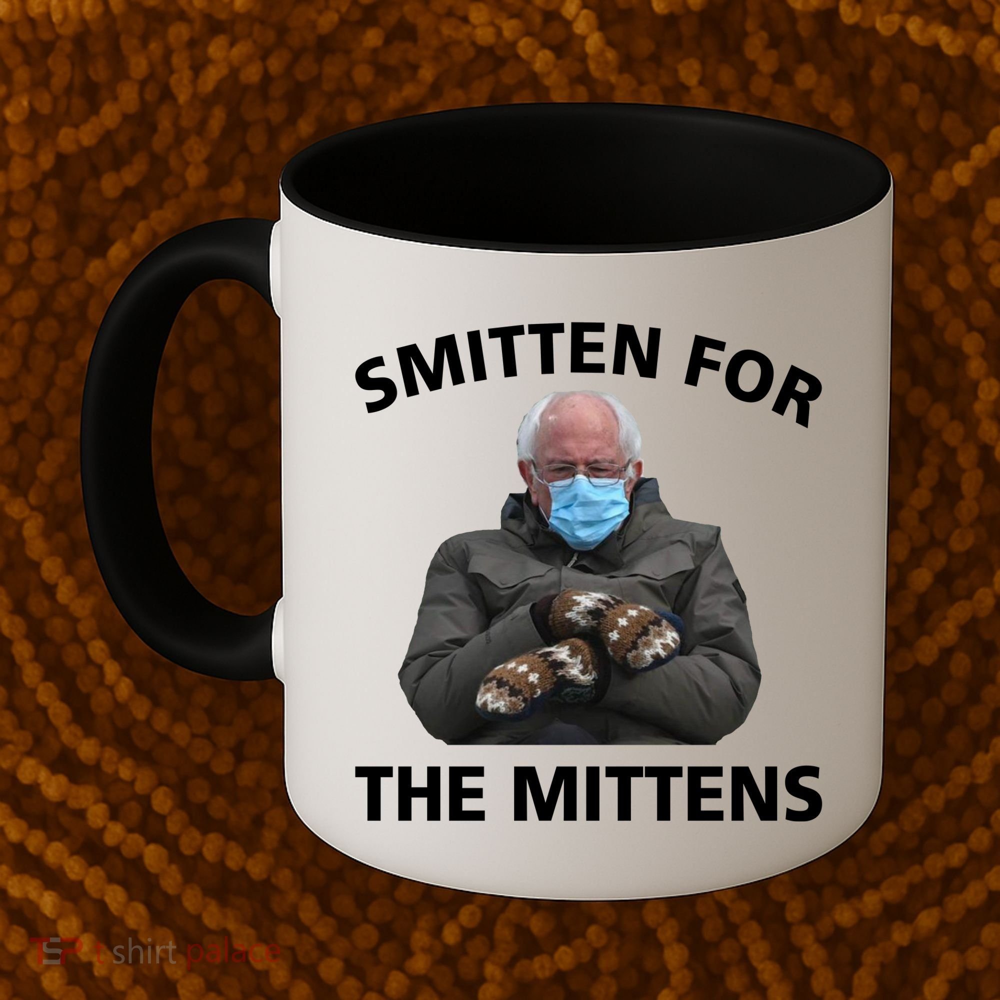 Smitten For The Mittens Bernie Sanders Coffee Mug