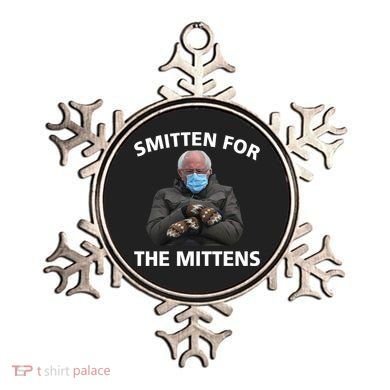 Smitten For The Mittens Bernie Sanders Ornament