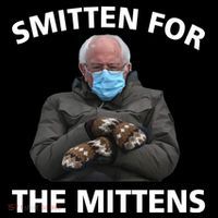 Smitten For The Mittens Bernie Sanders Ornament thumb 1