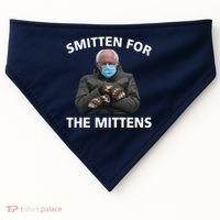Smitten For The Mittens Bernie Sanders USA-Made Doggie Bandana thumb 0