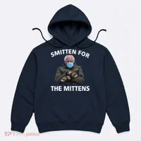 Smitten For The Mittens Bernie Sanders Hoodie thumb 0