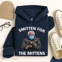 Smitten For The Mittens Bernie Sanders Hoodie thumb 4