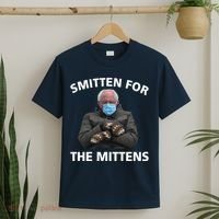 Smitten For The Mittens Bernie Sanders T-Shirt thumb 2