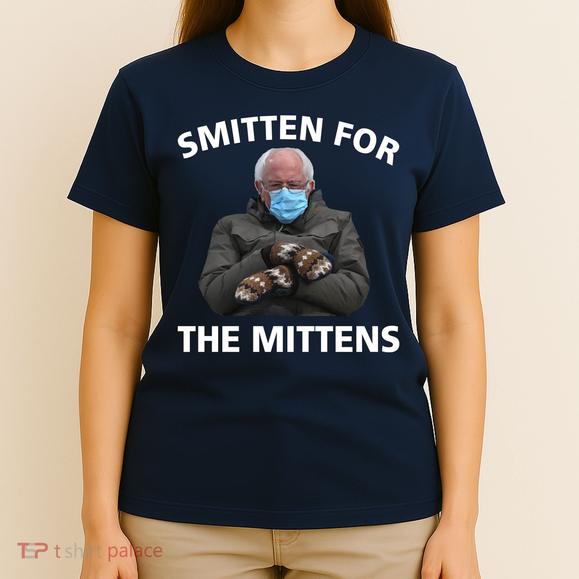 Smitten For The Mittens Bernie Sanders T-Shirt