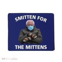Smitten For The Mittens Bernie Sanders Mousepad thumb 0