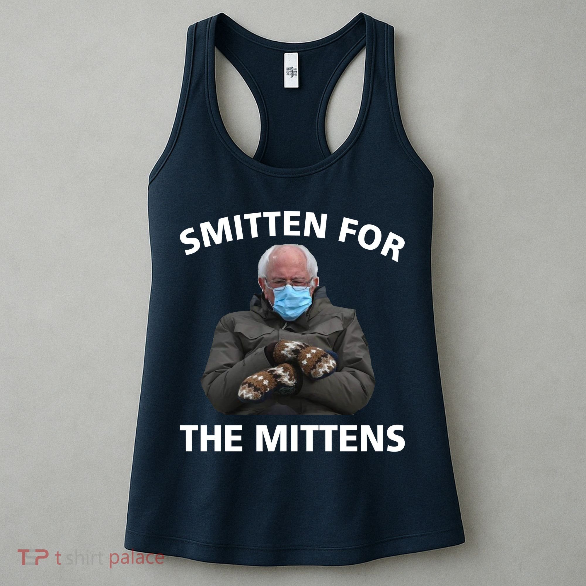 Smitten For The Mittens Bernie Sanders Women's Tank Top