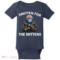 Smitten For The Mittens Bernie Sanders Baby Bodysuit thumb 0