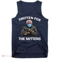Smitten For The Mittens Bernie Sanders Tank Top thumb 0