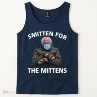 Smitten For The Mittens Bernie Sanders Tank Top thumb 2