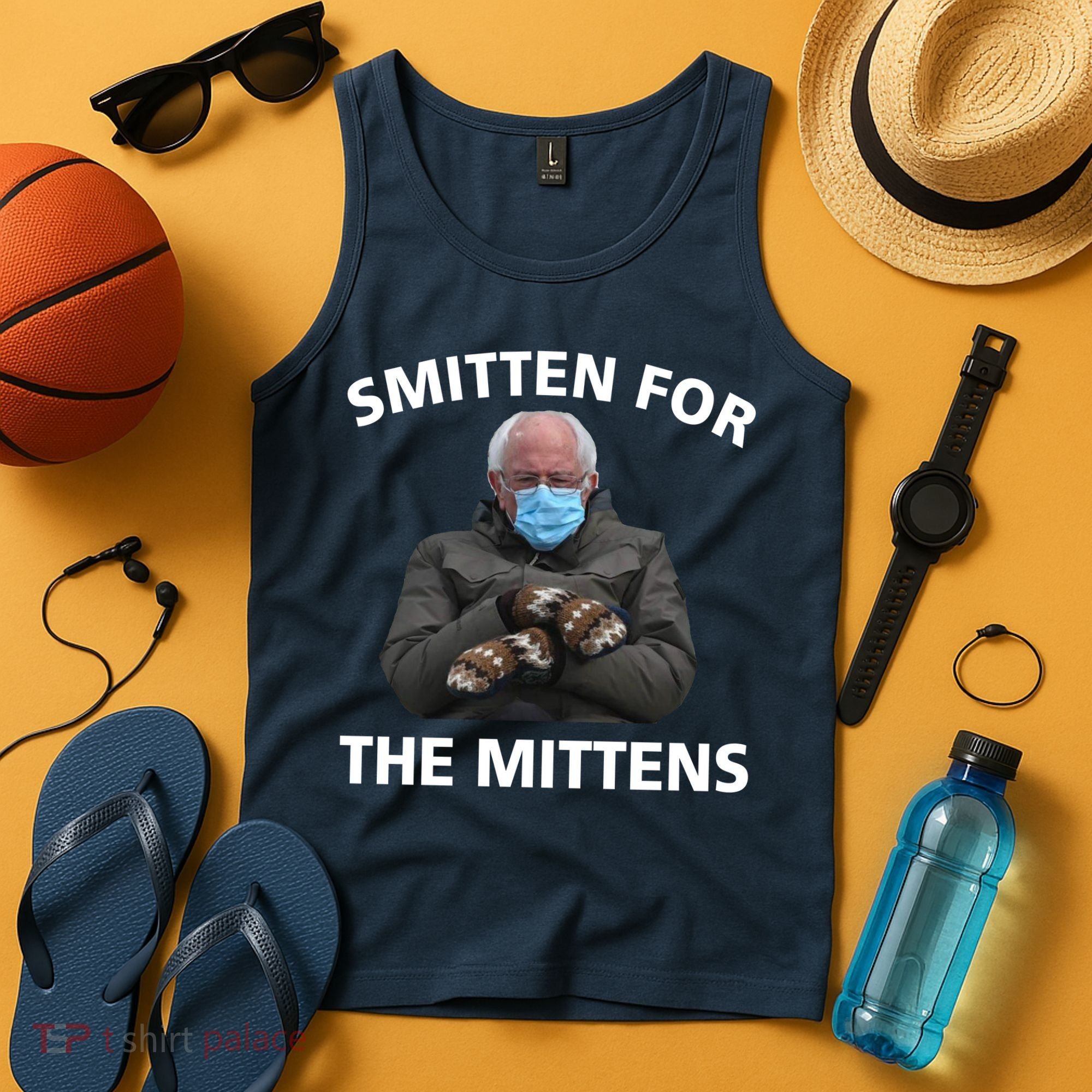Smitten For The Mittens Bernie Sanders Tank Top