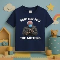 Smitten For The Mittens Bernie Sanders Toddler T-Shirt thumb 3