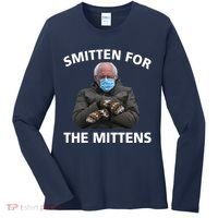Smitten For The Mittens Bernie Sanders Women's Long Sleeve Shirt thumb 0
