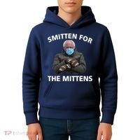 Smitten For The Mittens Bernie Sanders Kids Hoodie thumb 4