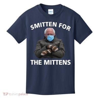 Smitten For The Mittens Bernie Sanders Kids T-Shirt