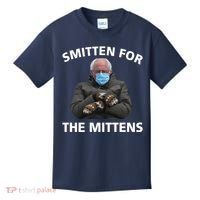 Smitten For The Mittens Bernie Sanders Kids T-Shirt thumb 0