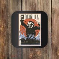 Sloth Monster Japanese Poster Coaster thumb 0