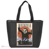 Sloth Monster Japanese Poster Tote Bag thumb 0