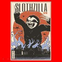 Sloth Monster Japanese Poster Santa Hat thumb 1