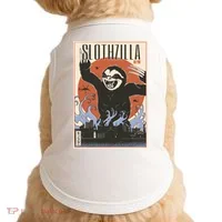 Sloth Monster Japanese Poster Doggie Tank thumb 0