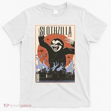 Sloth Monster Japanese Poster T-Shirt