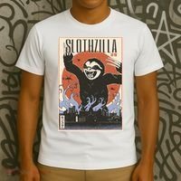 Sloth Monster Japanese Poster T-Shirt thumb 3