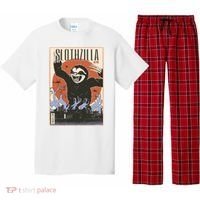 Sloth Monster Japanese Poster Pajama Set thumb 0
