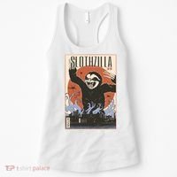 Sloth Monster Japanese Poster Women's Tank Top thumb 0