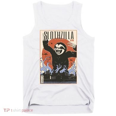 Sloth Monster Japanese Poster Tank Top