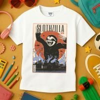Sloth Monster Japanese Poster Kids T-Shirt thumb 3