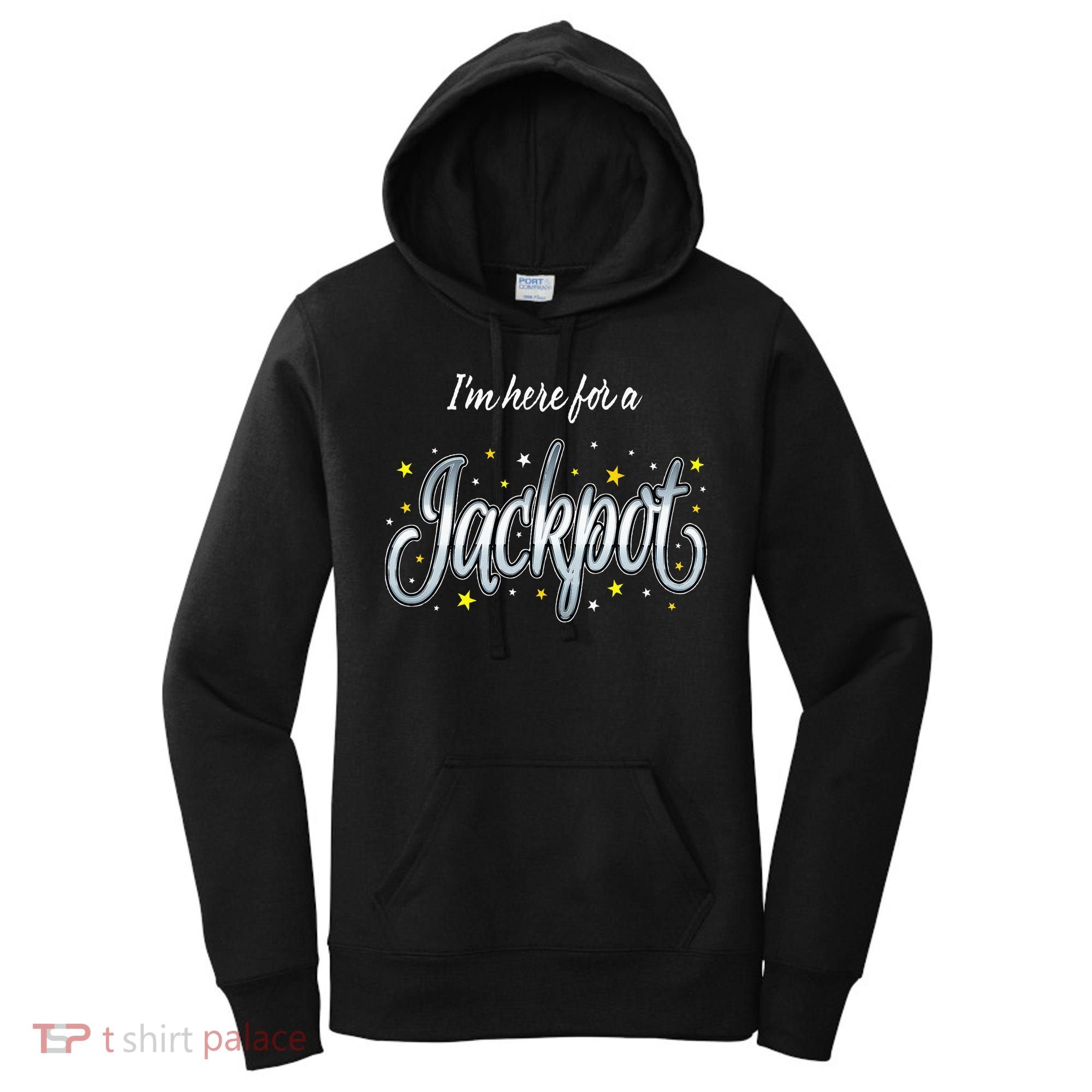 Slot Machine Jackpot Casino Gambling Women's Hoodie