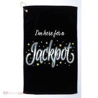 Slot Machine Jackpot Casino Gambling Golf Towel thumb 0
