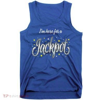 Slot Machine Jackpot Casino Gambling Tank Top